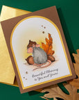 Spellbinders - House-Mouse Tree-mendous Christmas Collection - Cling Stamps - Hats Off to You!-ScrapbookPal