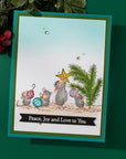 Spellbinders - House-Mouse Tree-mendous Christmas Collection - Cling Stamps - Tree-mendous Christmas-ScrapbookPal