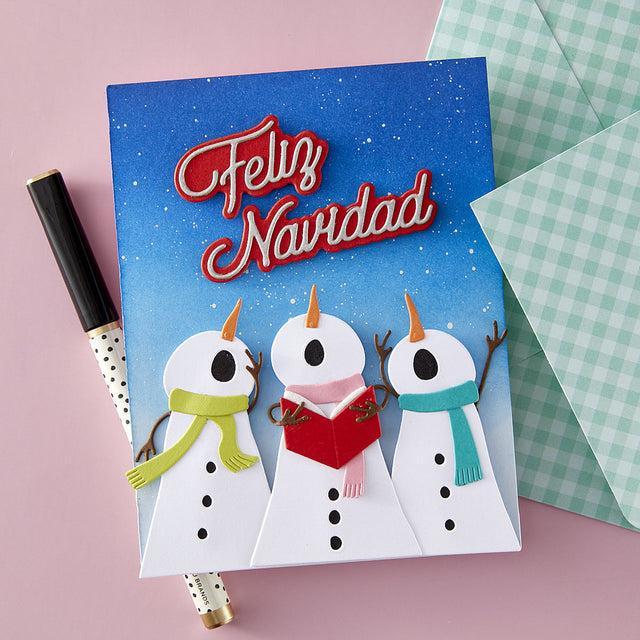Spellbinders - International Holiday Sentiments Collection - Dies - Spanish Holiday Sentiments-ScrapbookPal