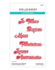 Spellbinders - International Sentiments Collection - Dies - French Everyday Sentiments-ScrapbookPal