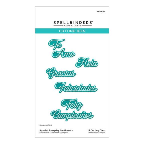 Spellbinders - International Sentiments Collection - Dies - Spanish Everyday Sentiments-ScrapbookPal