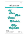 Spellbinders - International Sentiments Collection - Dies - Spanish Everyday Sentiments-ScrapbookPal
