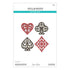 Spellbinders - Jack of All Trades Collection - Dies - Kaleidoscope Noble Suits-ScrapbookPal