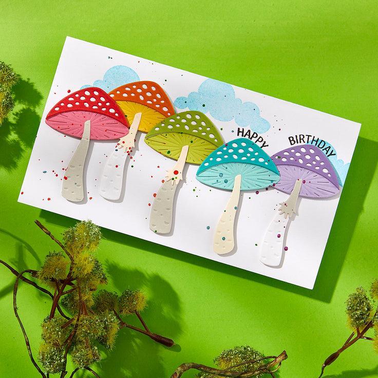 Spellbinders - Jump for Joy Collection - Clear Stamps - Jump for Joy Sentiments-ScrapbookPal