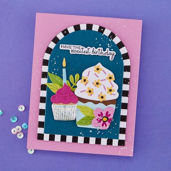 Spellbinders - Just Add Cake Collection - Dies - Color Block Accent Arches-ScrapbookPal