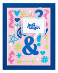 Spellbinders - Just Sayin' Collection - Dies - Punctuation & Icons-ScrapbookPal