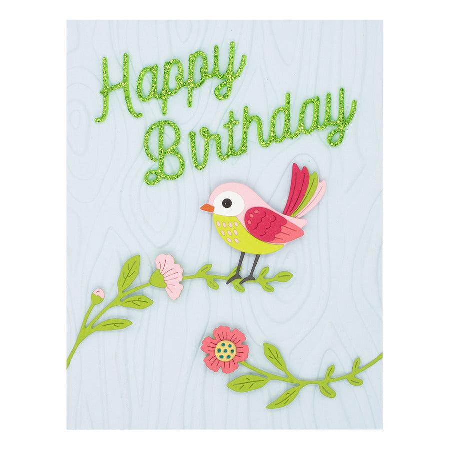 Spellbinders - Just Wanted to Say Collection - Dies - Sweet Birdie-ScrapbookPal