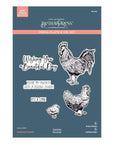 Spellbinders - Justine's Farm Collection - Press Plates & Dies - Feathered Friends-ScrapbookPal