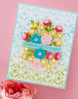 Spellbinders - Kaleidoscope Arch Collection - Dies - Stitched Kaleidoscope Arch-ScrapbookPal