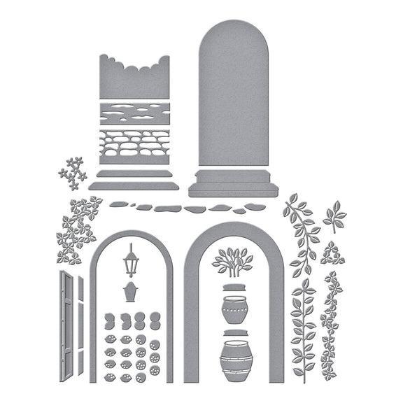 Spellbinders - La Dolce Vita Collection - Dies - Beyond the Door-ScrapbookPal