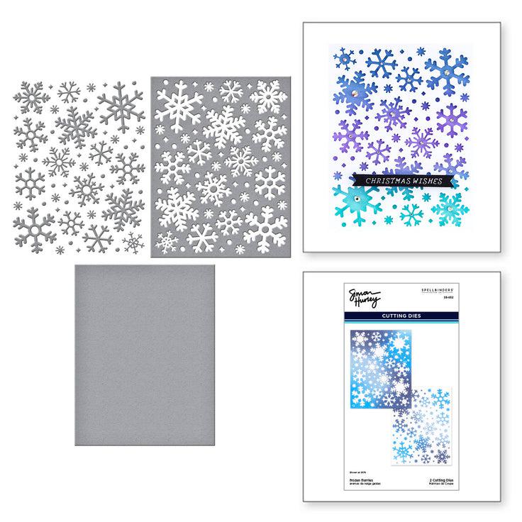 Spellbinders - Let It Snow Collection - Dies - Frozen Flurries-ScrapbookPal