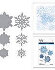 Spellbinders - Let It Snow Collection - Dies - Layering Snowflakes-ScrapbookPal