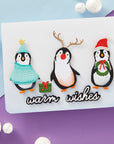 Spellbinders - Let It Snow Collection - Dies - Playful Penguins-ScrapbookPal