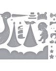 Spellbinders - Little Smiles Collection - Dies - Bundle of Joy-ScrapbookPal