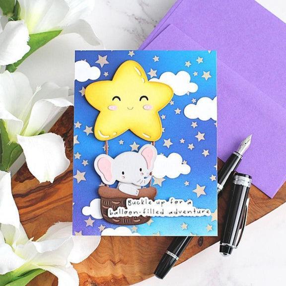 Spellbinders - Little Smiles Collection - Press Plates & Dies - Little Smiles Sentiments-ScrapbookPal