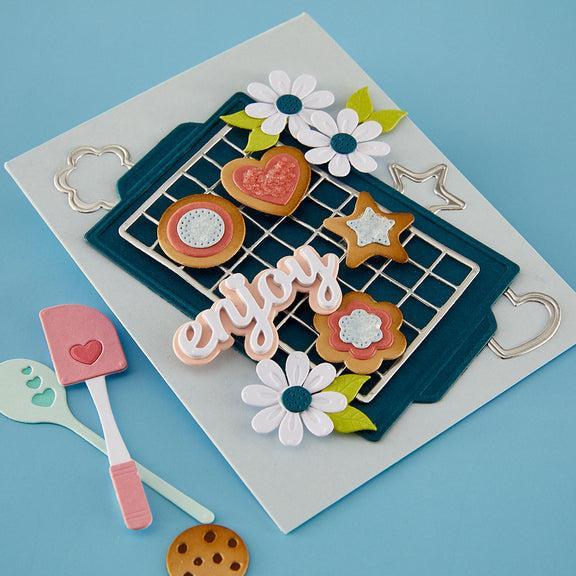 Spellbinders - Make It & Bake It Collection - Dies - Cool It Cookie Rack-ScrapbookPal