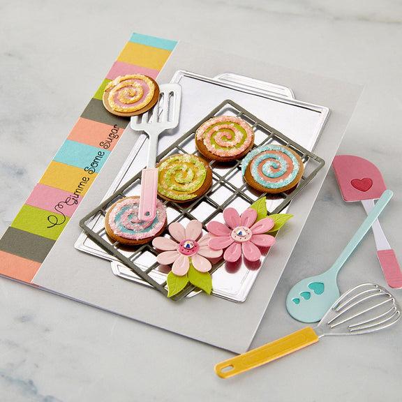 Spellbinders - Make It & Bake It Collection - Dies - Cool It Cookie Rack-ScrapbookPal