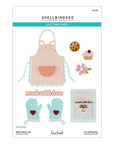 Spellbinders - Make It & Bake It Collection - Dies - Made With Love-ScrapbookPal