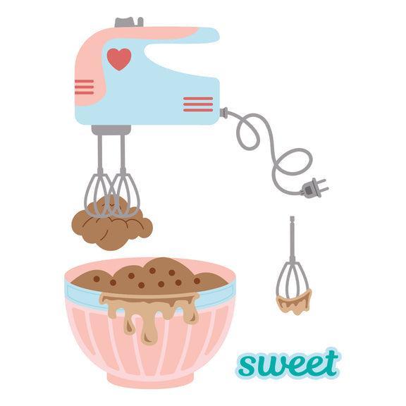Spellbinders - Make It & Bake It Collection - Dies - Magic Mixer-ScrapbookPal
