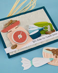 Spellbinders - Make It & Bake It Collection - Dies - Measure Mates-ScrapbookPal