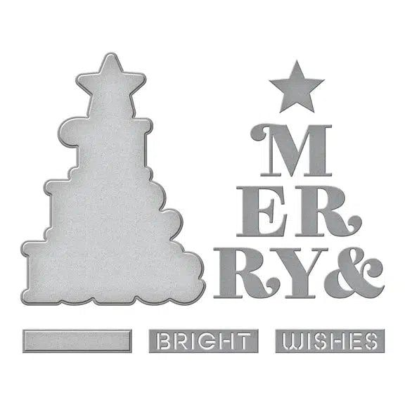 Spellbinders - Merry &amp; Bright Collection - Dies - Merry &amp; Bright-ScrapbookPal