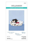Spellbinders - Merry Mayhem Collection - Clear Stamp & Dies - Snow Done-ScrapbookPal