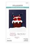 Spellbinders - Merry Mischief Collection - Clear Stamps & Dies - Chimney Caper-ScrapbookPal