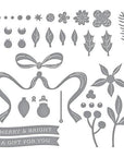 Spellbinders - Merry Moments Collection - Dies - Gifting Bow-ScrapbookPal
