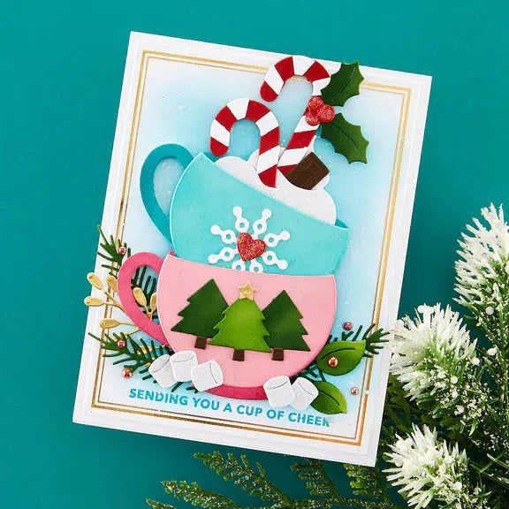 Spellbinders - Merry Mug &amp; Circle Delights Collection - Dies - Merry Mug Creations-ScrapbookPal