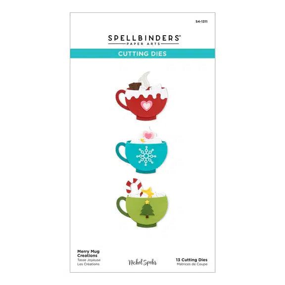 Spellbinders - Merry Mug &amp; Circle Delights Collection - Dies - Merry Mug Creations-ScrapbookPal