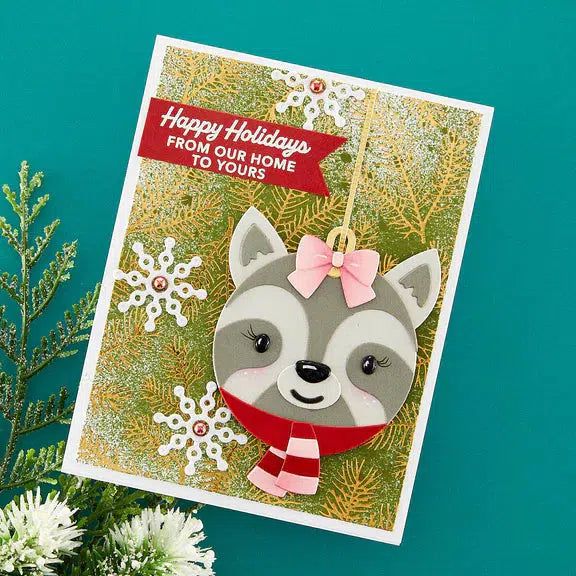 Spellbinders - Merry Mug &amp; Circle Delights Collection - Dies - Whimsical Winter Critters-ScrapbookPal