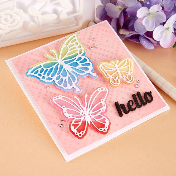 Spellbinders - Metamorphosis Collection - Dies - Everyday Sentiments-ScrapbookPal