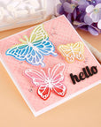 Spellbinders - Metamorphosis Collection - Dies - Everyday Sentiments-ScrapbookPal