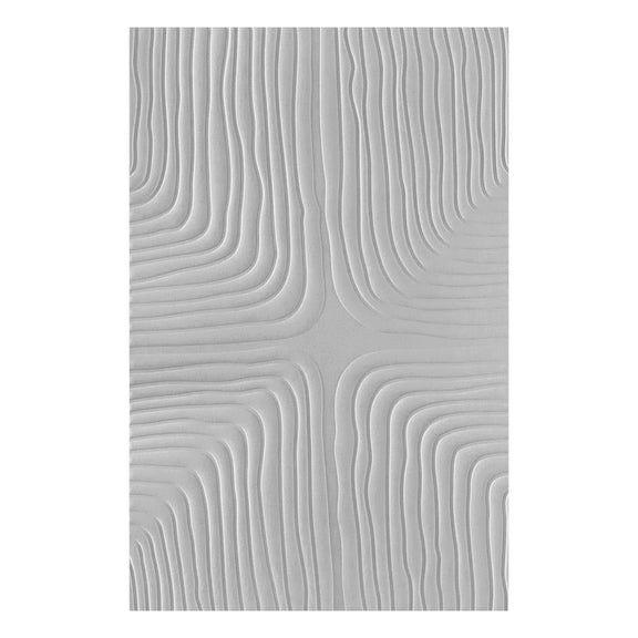 Spellbinders - Modern Botanicals Collection - 3D Embossing Folder - Lined Corners-ScrapbookPal