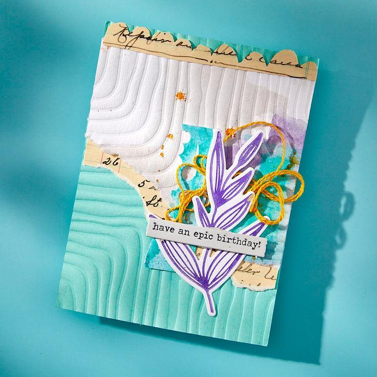 Spellbinders - Modern Botanicals Collection - Registration Press Plates &amp; Dies - Growing-ScrapbookPal