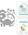 Spellbinders - Monster Birthday Collection - Dies - Birthday Dinosaur-ScrapbookPal