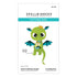 Spellbinders - Monster Birthday Collection - Dies - Dancin' Birthday Dragon-ScrapbookPal