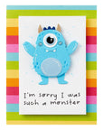 Spellbinders - Monster Birthday Collection - Dies - Dancin' Birthday Monster-ScrapbookPal