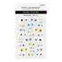 Spellbinders - Monster Birthday Collection - Enamel Stickers - Monster Eyes-ScrapbookPal