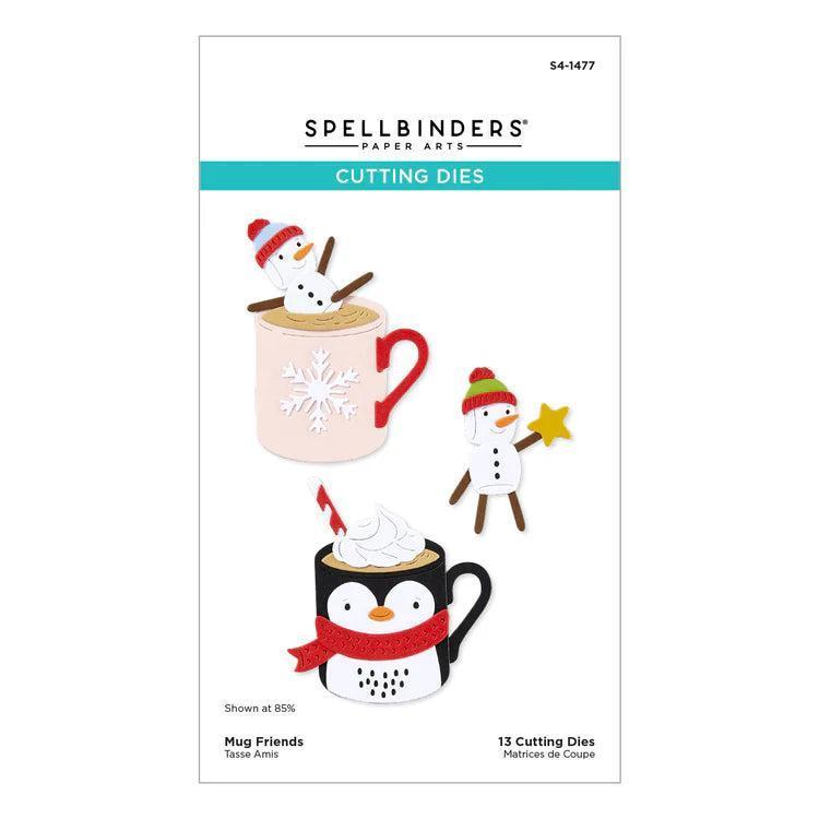 Spellbinders - Mugs &amp; Kisses Collection - Dies - Mug Friends-ScrapbookPal