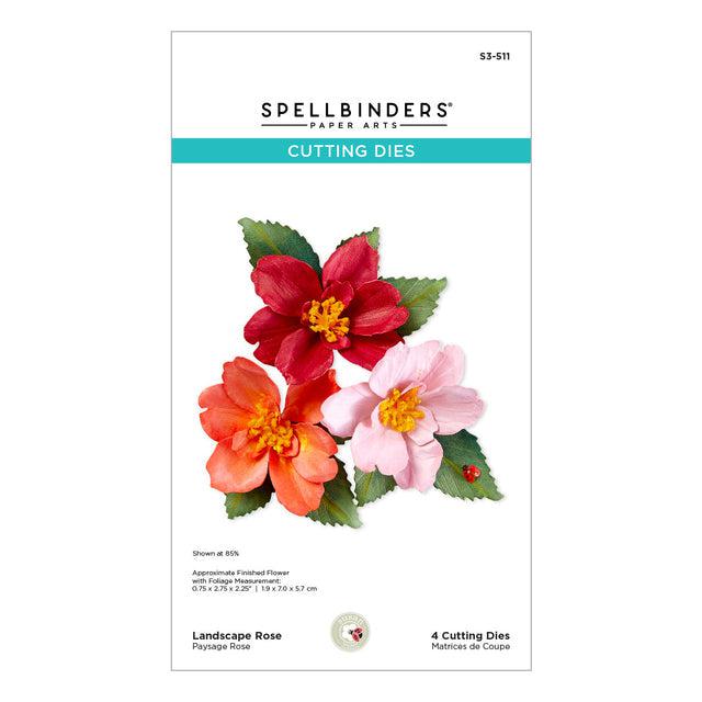 Spellbinders - Nature's Botanical Garden Collection - Dies - Landscape Rose-ScrapbookPal