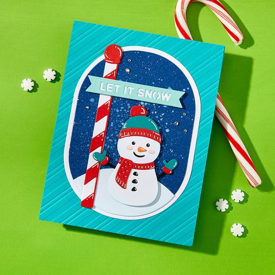 Spellbinders - North Pole Friends Collection - Dies - North Pole Sentiments-ScrapbookPal