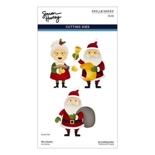 Spellbinders - North Pole Friends Collection - Dies - The Clauses-ScrapbookPal