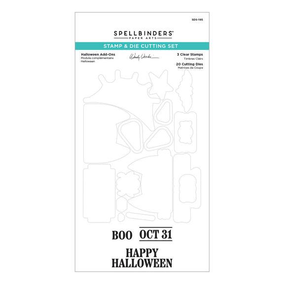 Spellbinders - Not Your Ordinary Card Collection - Clear Stamps &amp; Dies - Halloween Add-Ons-ScrapbookPal