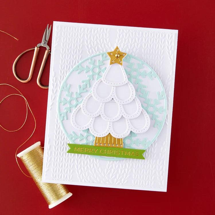 Spellbinders - Oh Christmas Stitch Christmas Collection - Dies - Oh Christmas Stitch-ScrapbookPal