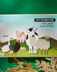 Spellbinders - On the Farm Collection - Clear Stamp & Dies - Ham It Up-ScrapbookPal