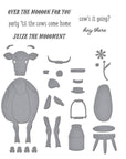 Spellbinders - On the Farm Collection - Clear Stamp & Dies - Hay There-ScrapbookPal