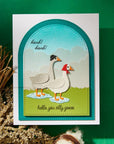 Spellbinders - On the Farm Collection - Clear Stamp & Dies - Honk Honk-ScrapbookPal