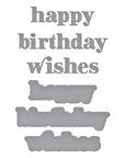 Spellbinders - Out and About Collection - Dies - Happy Birthday Wishes-ScrapbookPal