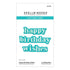 Spellbinders - Out and About Collection - Dies - Happy Birthday Wishes-ScrapbookPal